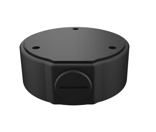 JUNCTION BOX FOR MINI DOME CAMERAS BLACK