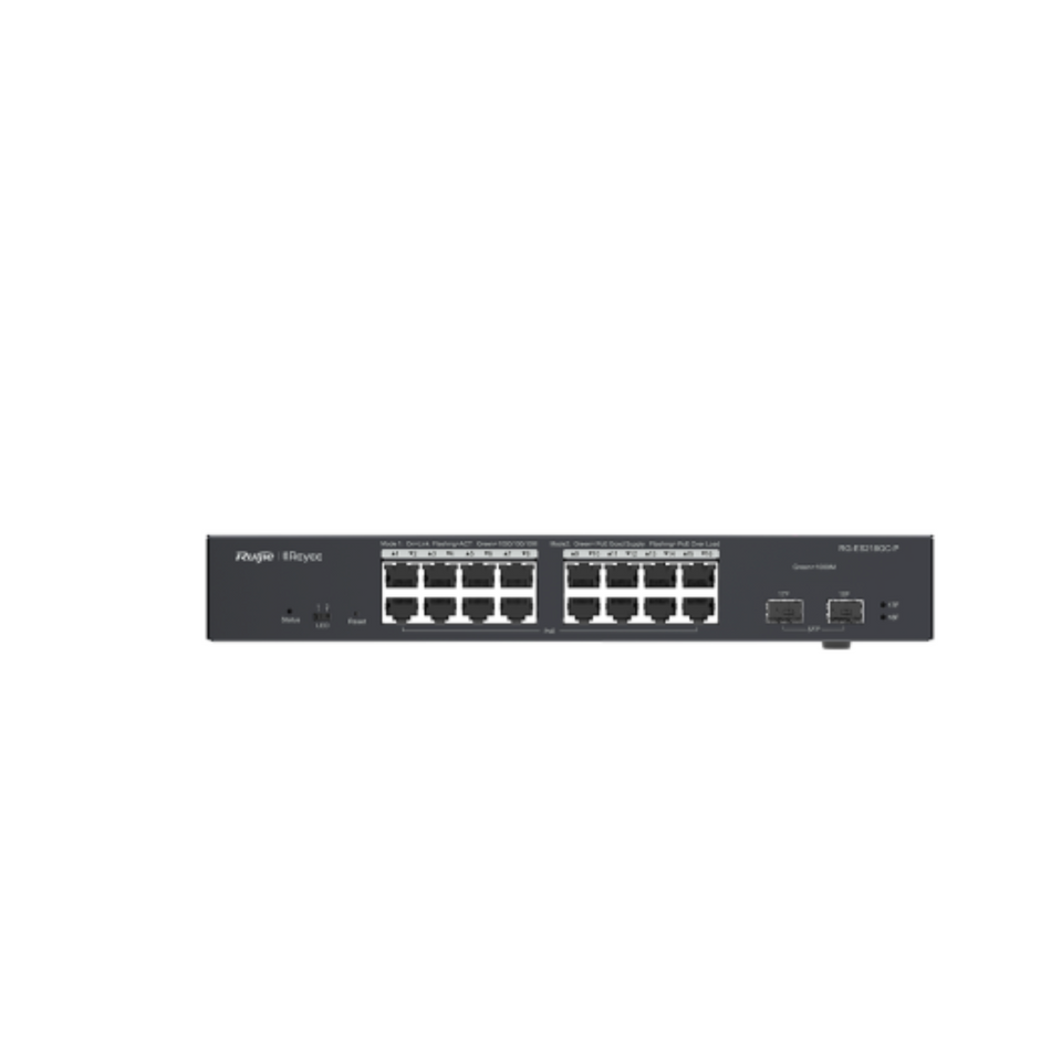 RG-ES218GC-P 18-Port Gigabit Smart POE Switch