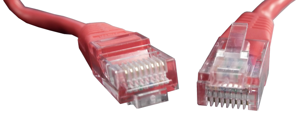 Red CAT5 Patch Lead 0.5m (CAT5PATCH/0.5M)