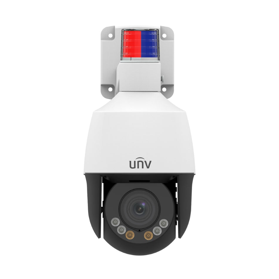 2MP ACTIVE DETERRENCE MINI PTZ (4X OPTICAL, LIGHTHUNTER, AUTO-TRACKING)