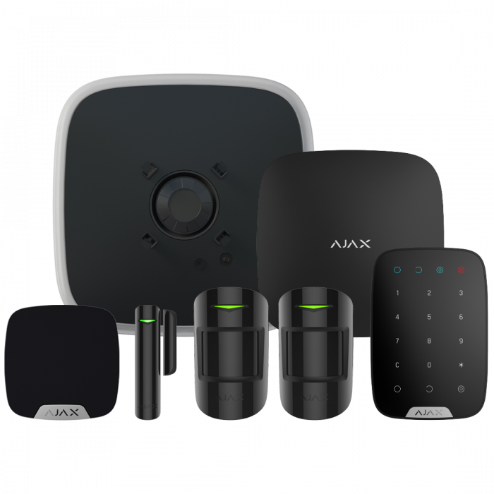 Ajax DoubleDeck Hub Plus Wireless Starter Kit 3 - Black (AJA-23344)